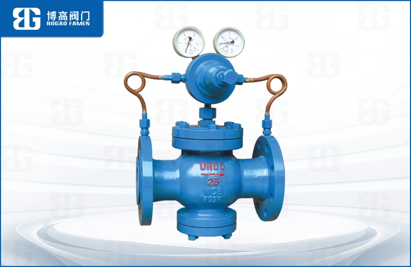 先導(dao)活塞式(shi)氣體減(jiǎn)壓閥