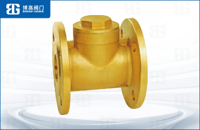 黃銅法(fa)蘭止回閥(fá)
