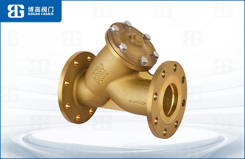 黃(huang)銅法蘭過濾器(qì)