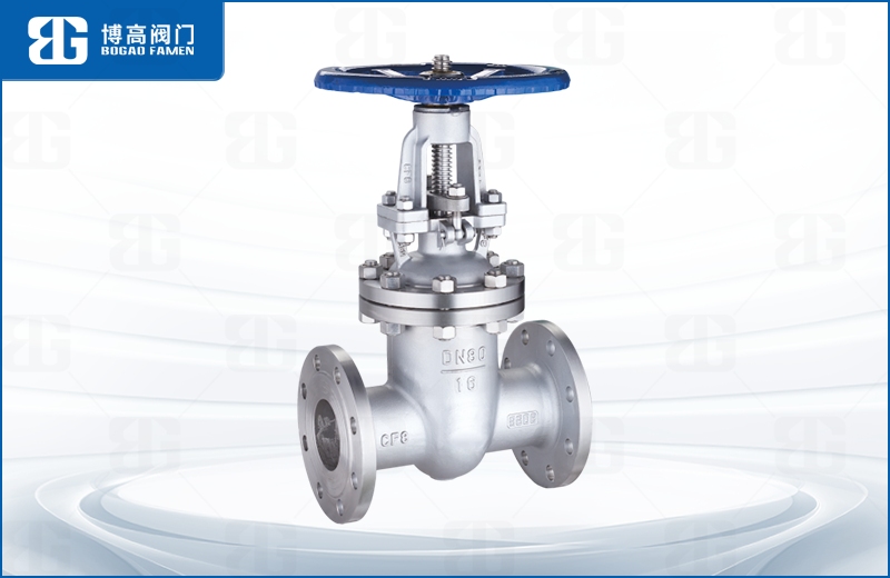 不鏽鋼(gang)楔式法(fa)蘭閘閥(fá)